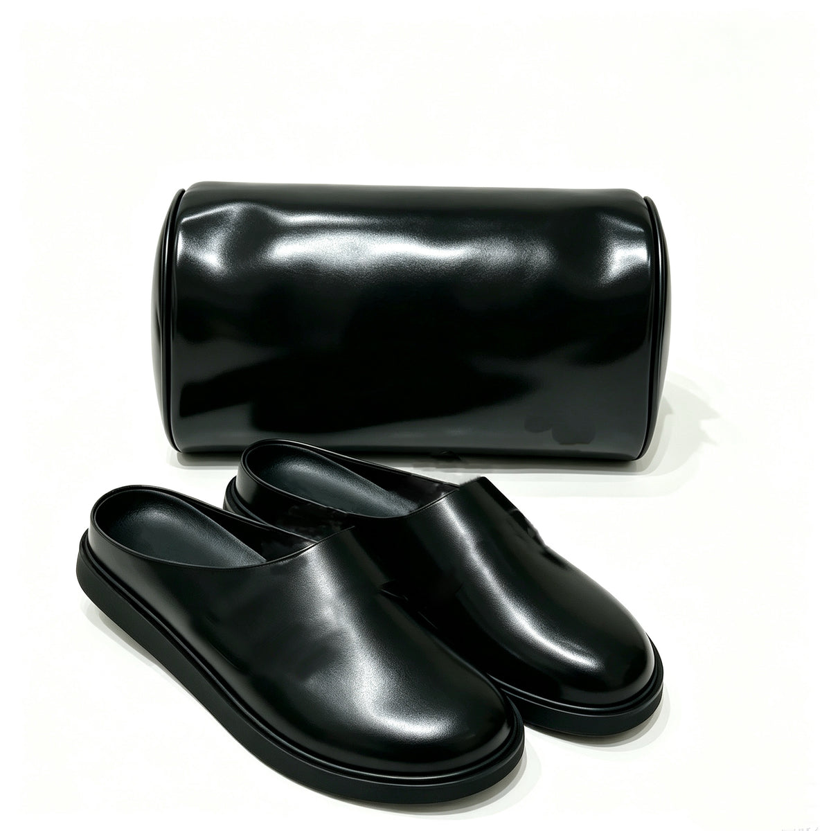 Bag&Platform Slippers free shipping