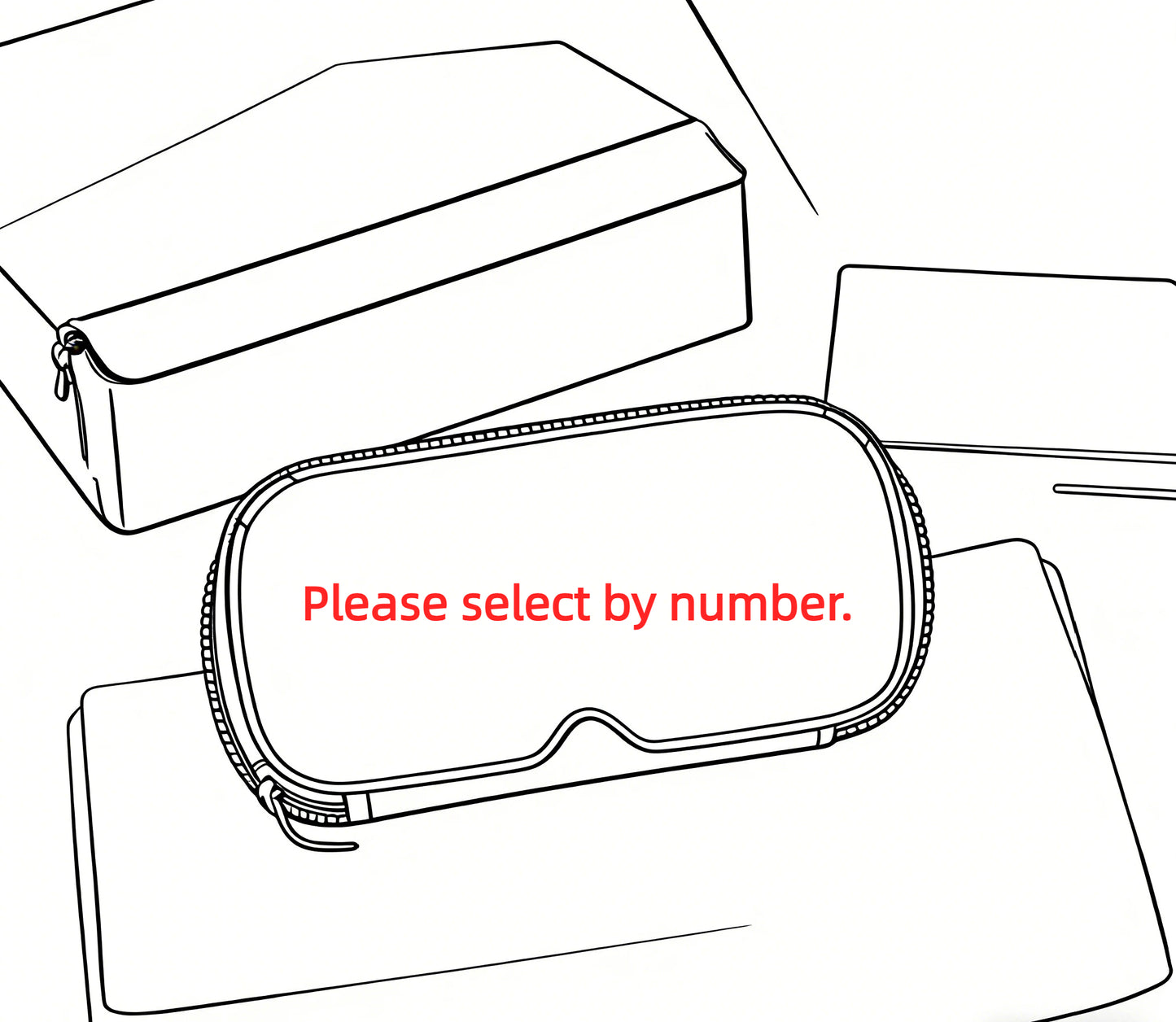Glasses case#BQ10654