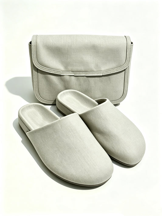 Slippers & Shoulder bag set free shipping