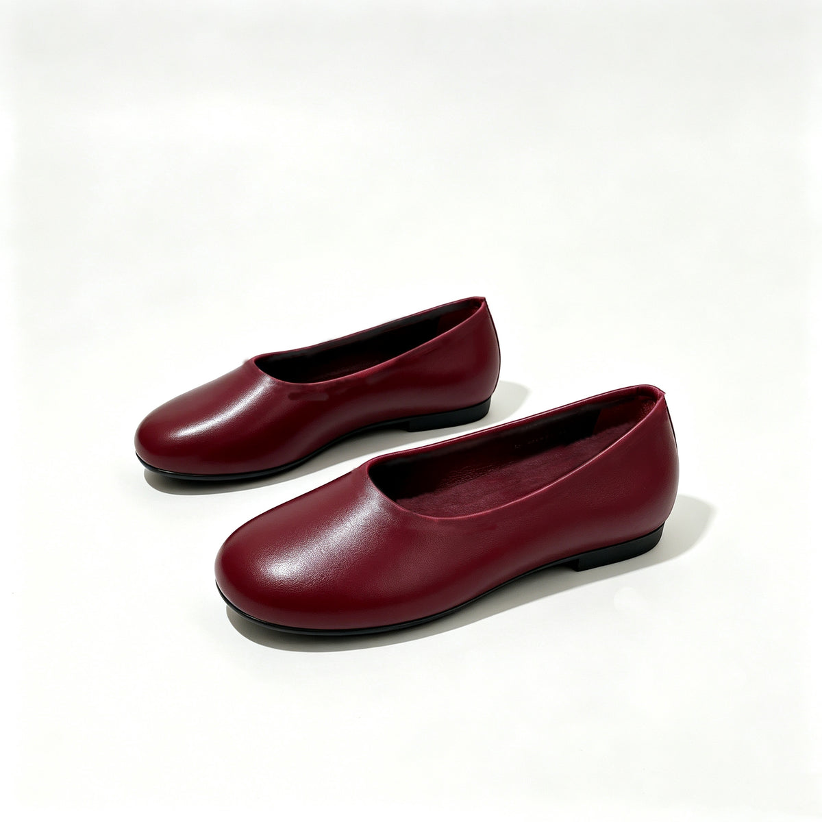 Flat Shoes Women Ballerinas Round Slip free shipping