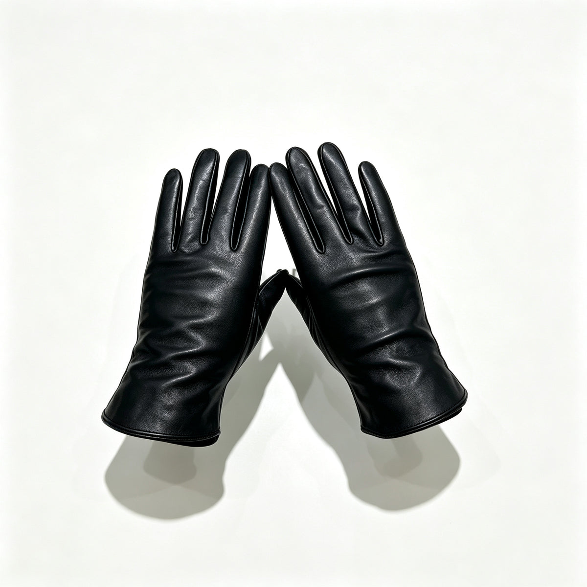 Leather winter gloves free shipping