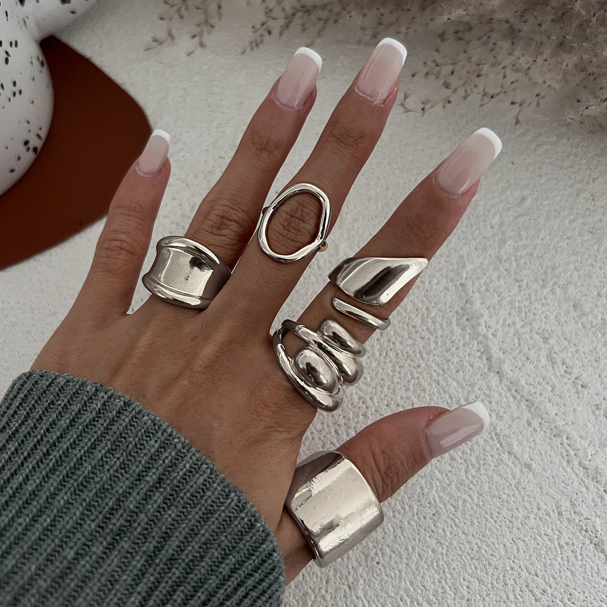 Irregular Geometric Joint Ring2