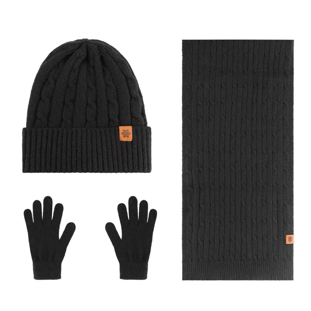 Scarf & Hat & Gloves set free shipping