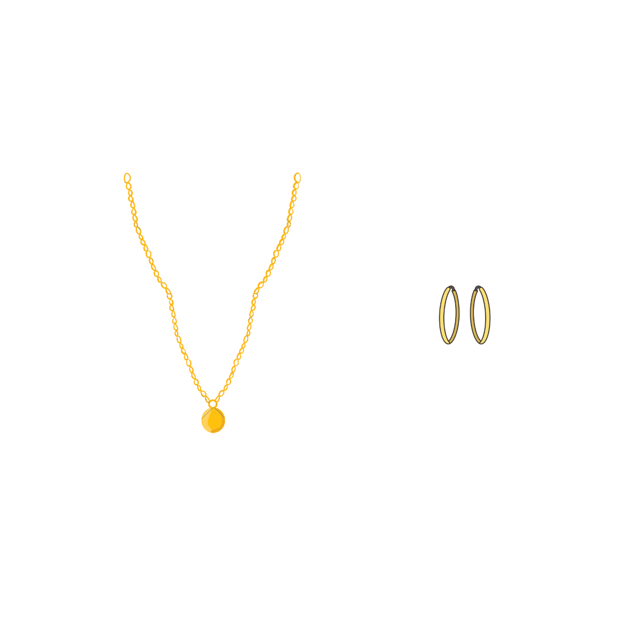Necklace+Earrings(PN:SH068)