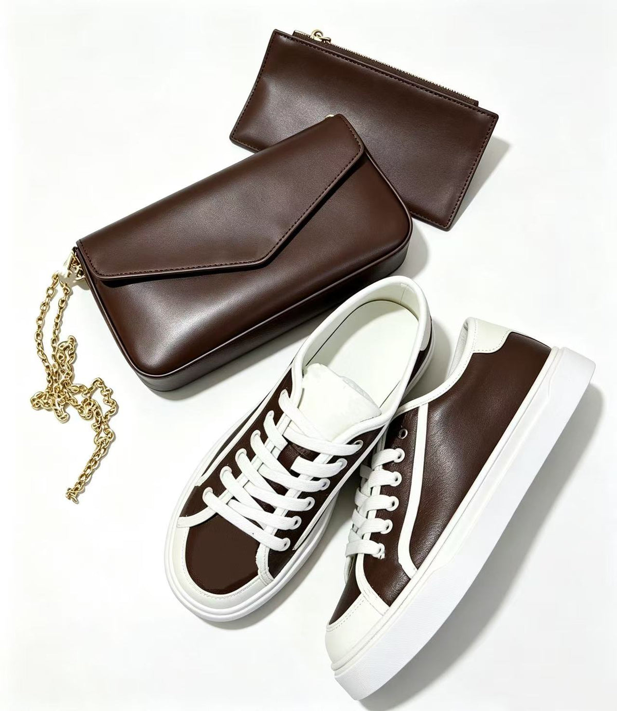 Sneaker & shoulder bag set free shipping