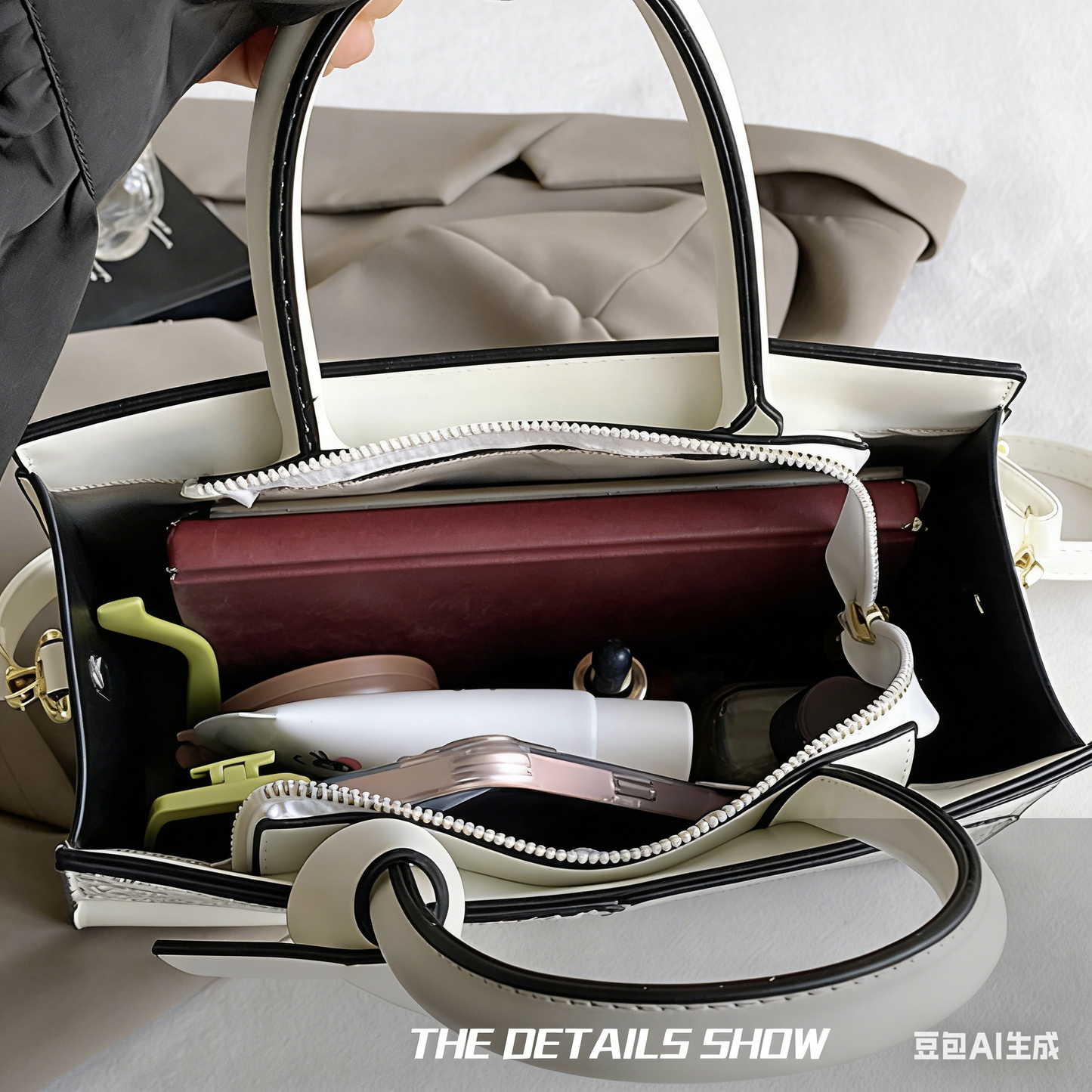 Large-capacity handbag