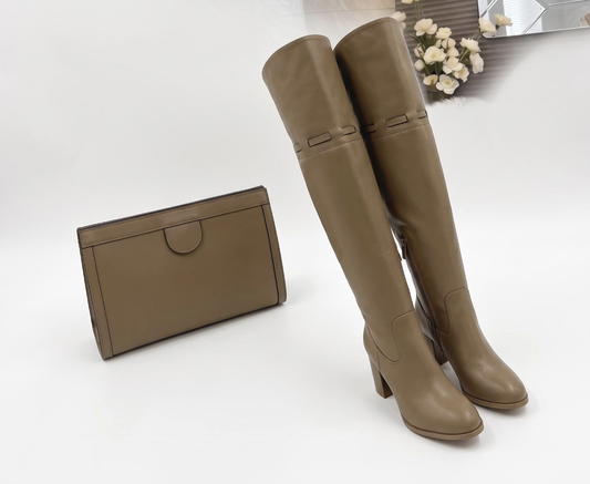 High quality boots &shoulder bag free shipping