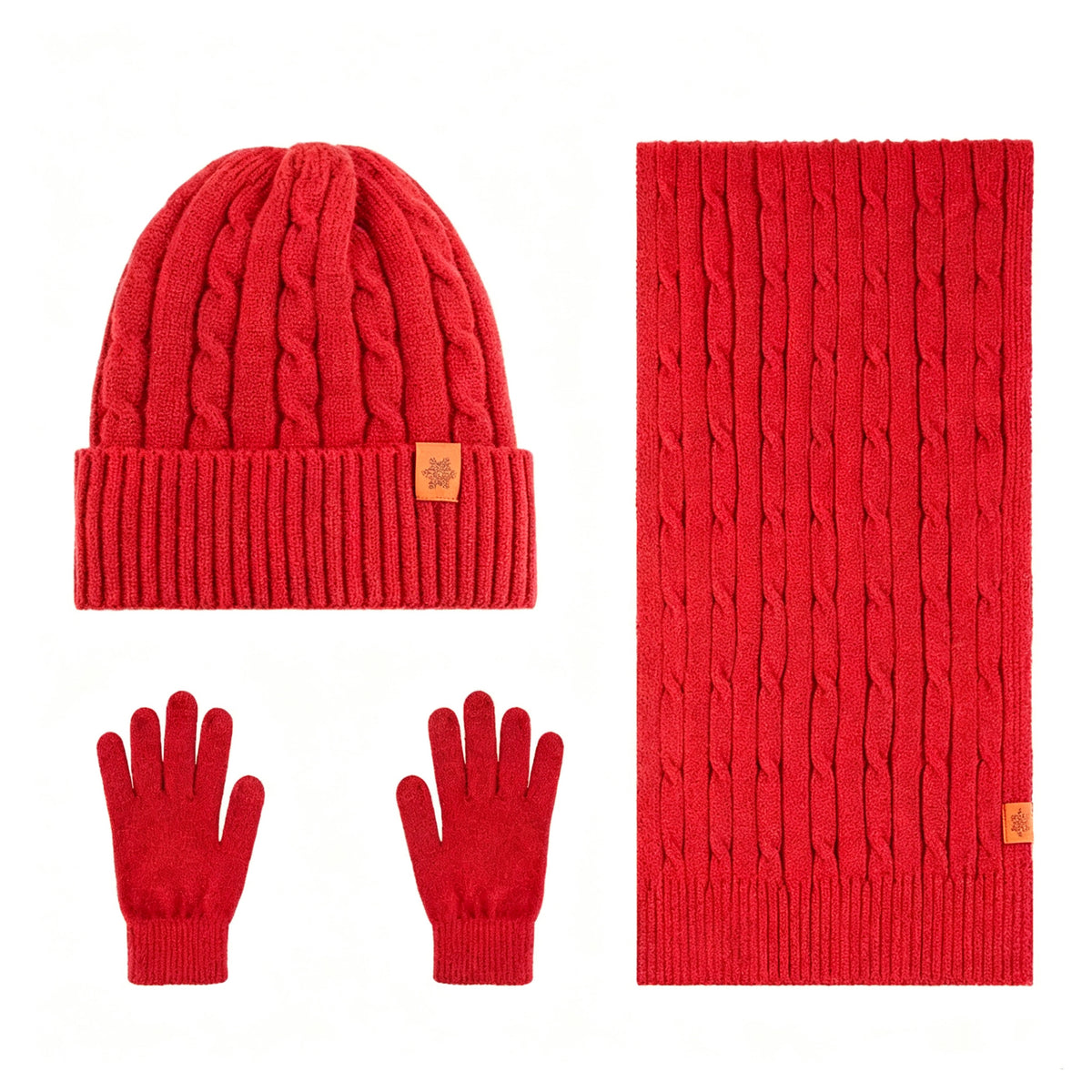 Scarf & Hat & Gloves set free shipping
