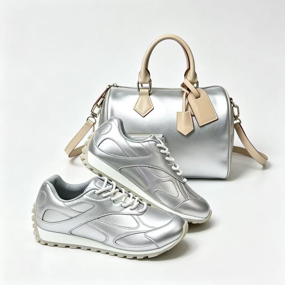Silver sneaker&speedy bag set (without charm) free shipping