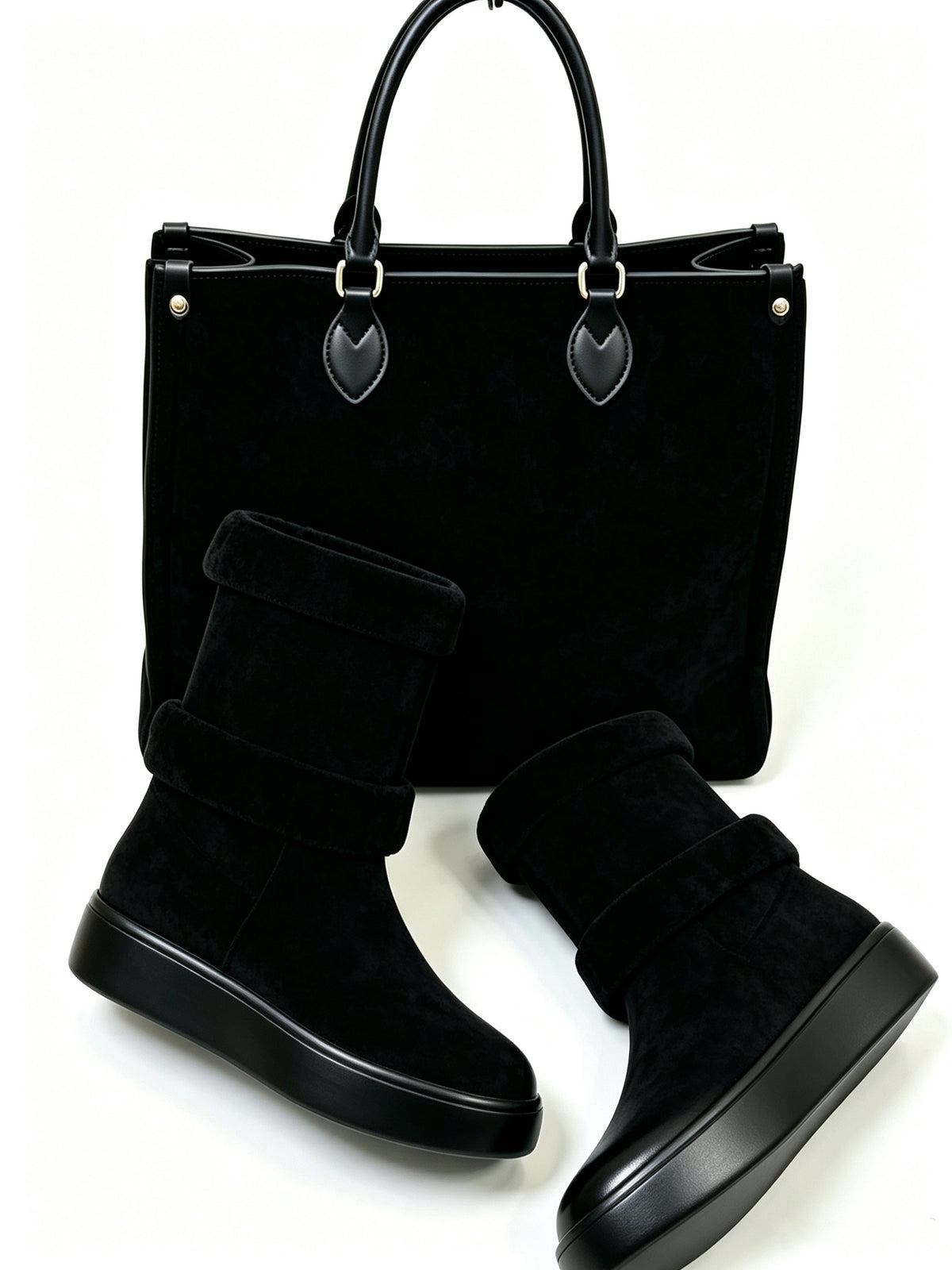 Tote bag & Boots set free shipping