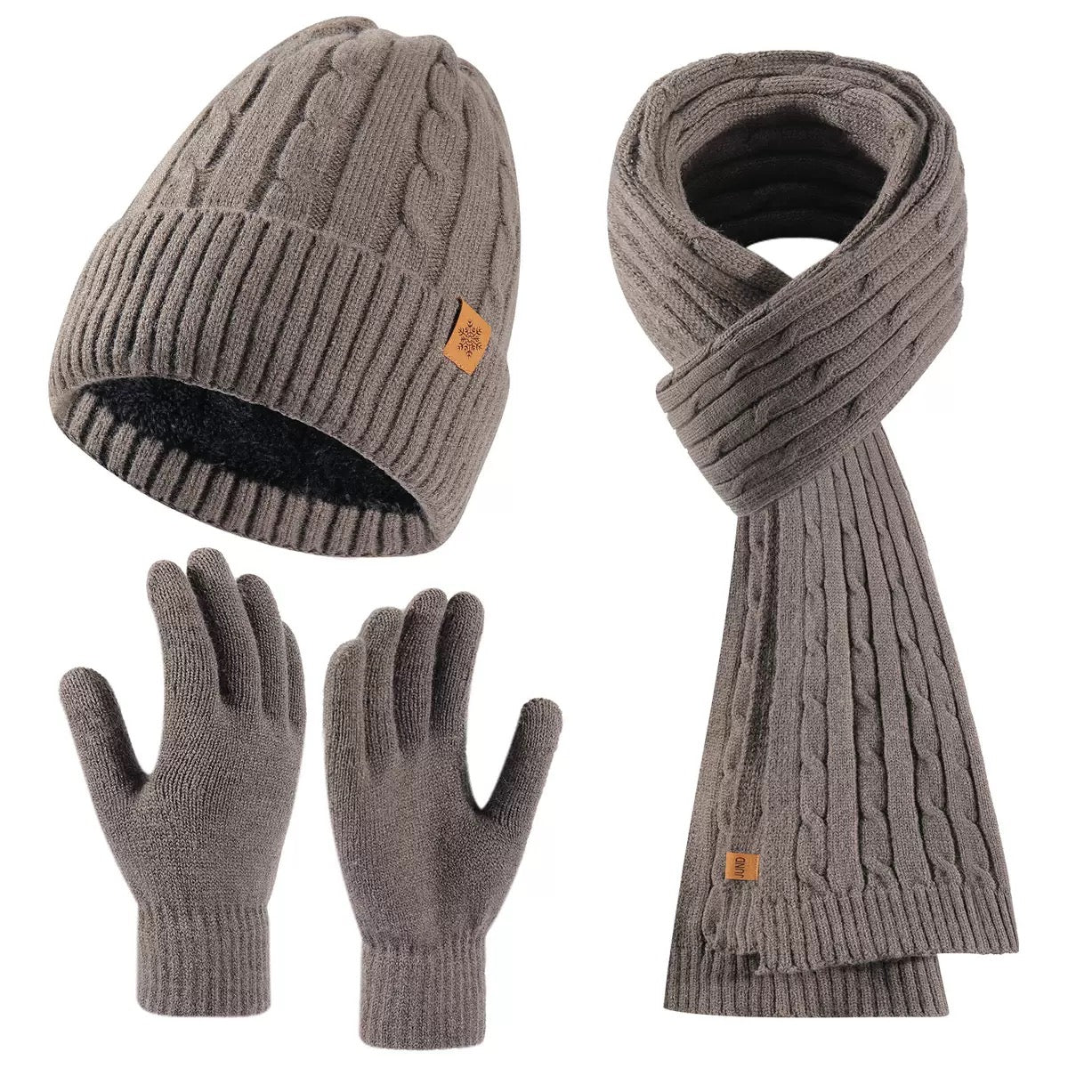 Scarf & Hat & Gloves set free shipping