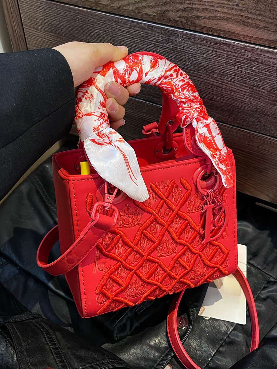 Embroidered Handbag